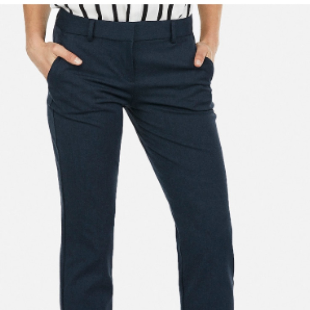 Express Mid Rise Ankle Columnist Dress Pants Sz 6